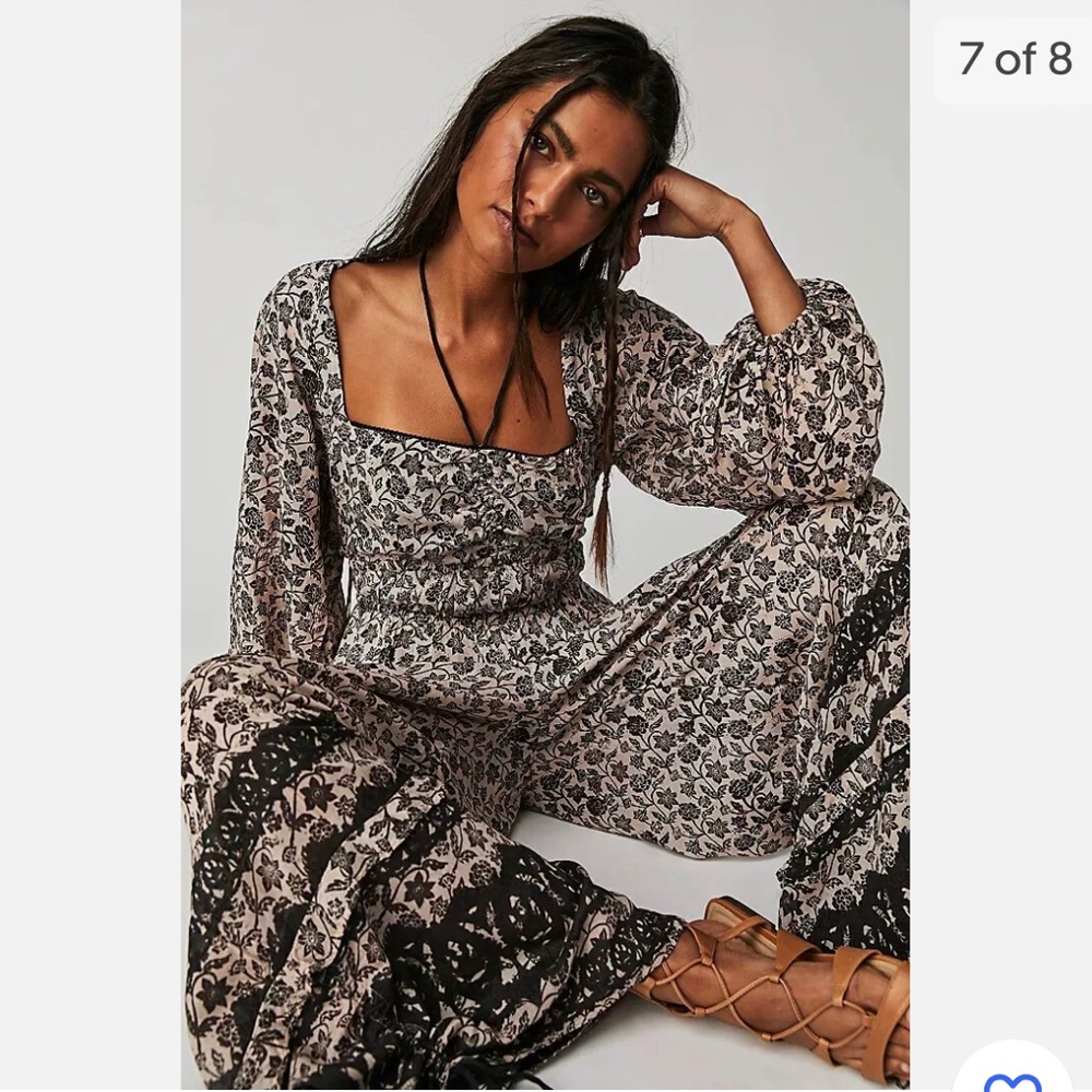 [XS] Free People Forever Timeless Soulmate Jumpsuit